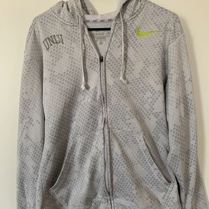 Nike Men's UNLVTherma-Fit Zip Up Hoodie Sweater